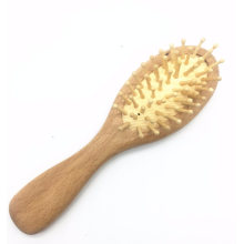 Bamboo and Wooden Hair Brush and Comb